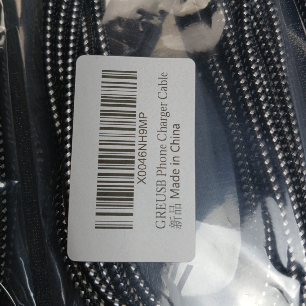 Heavy Duty Braided Long USB Fast Charger Cable Lead For iPhone 14 13 12 11 X 7 8 - Picture 2 of 4